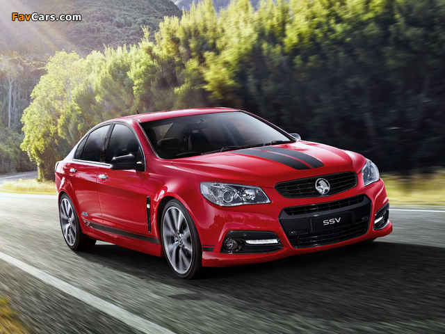 Holden Commodore SS V (VF) with Styling Accessories 2013 wallpapers (640 x 480)
