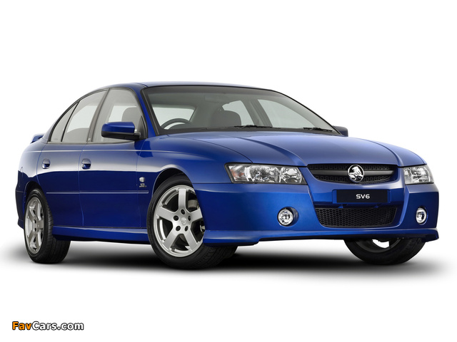 Pictures of Holden VZ Commodore SV6 2004–06 (640 x 480)