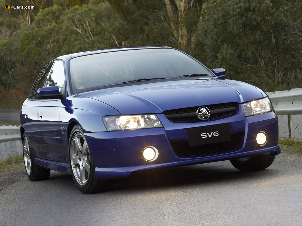 Pictures of Holden VZ Commodore SV6 2004–06 (1024 x 768)