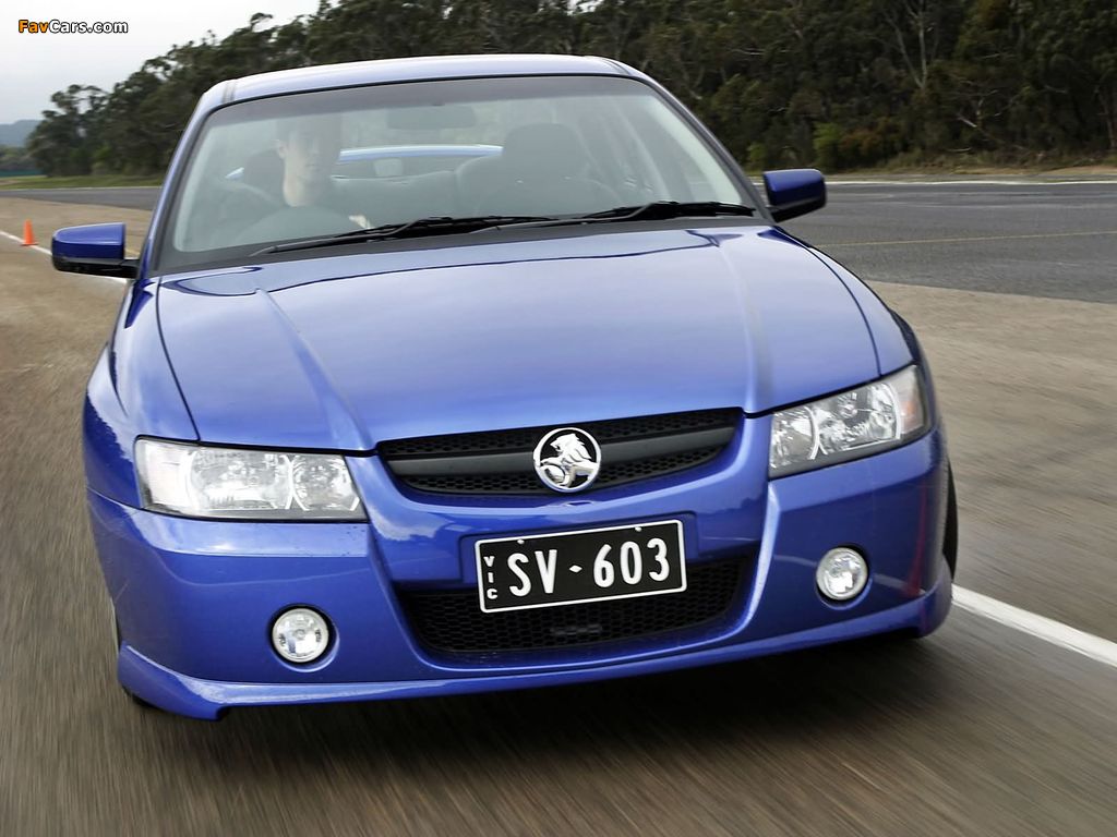 Holden VZ Commodore SV6 2004–06 wallpapers (1024 x 768)