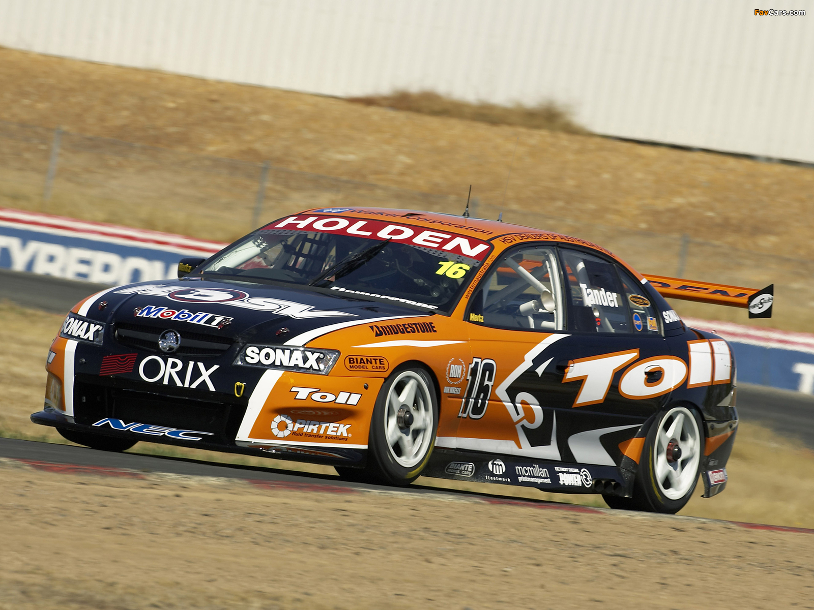 Holden VZ Commodore V8 Supercar 2005–06 wallpapers (1600 x 1200)