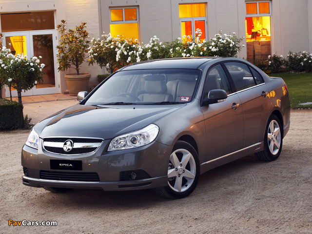 Holden Epica (EP) 2007–08 pictures (640 x 480)