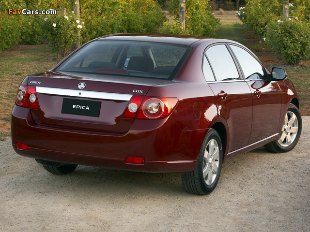 Holden Epica (EP) 2007–08 pictures (640 x 480)