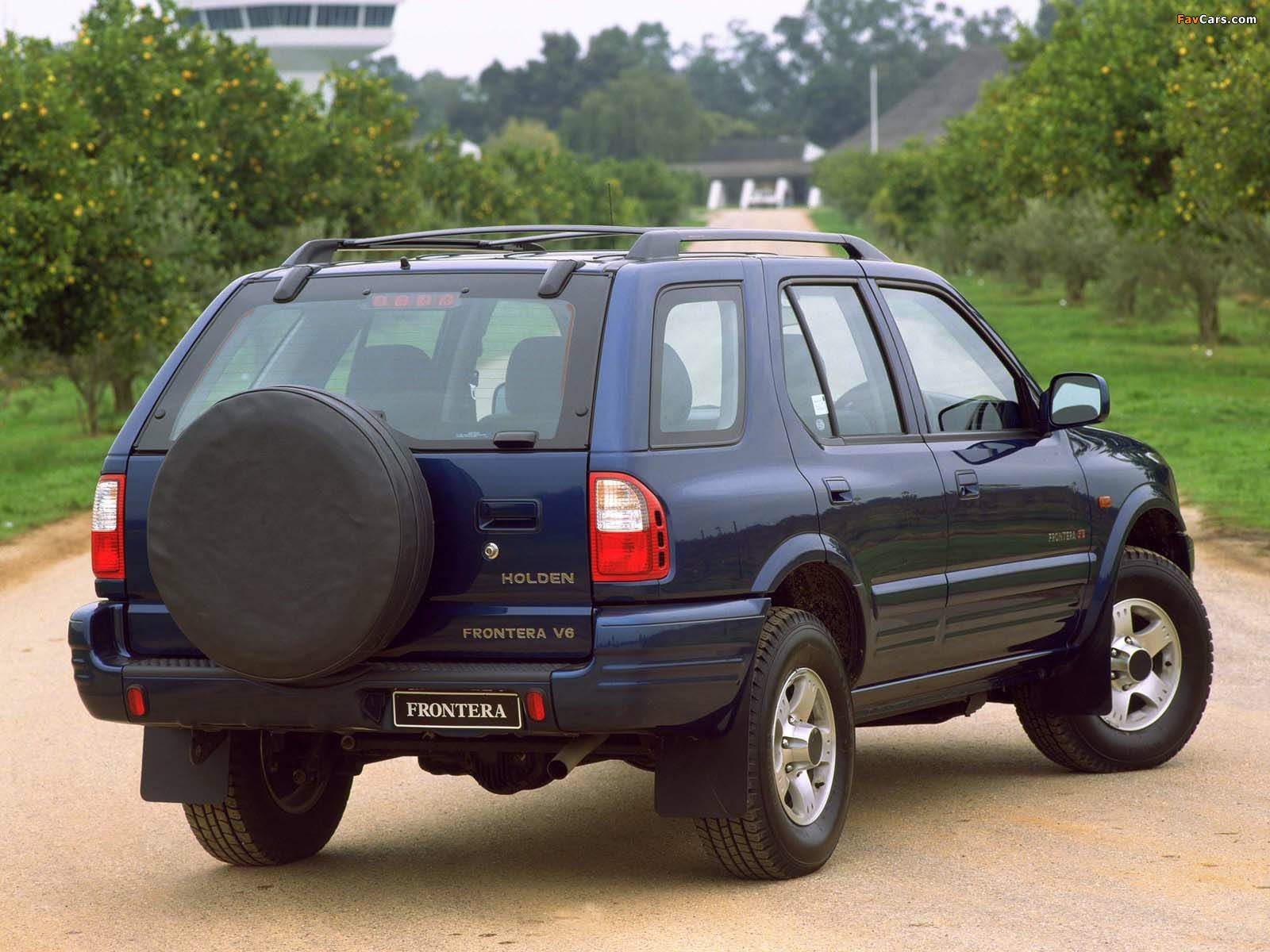 Holden Frontera 1998–2002 images (1600 x 1200)