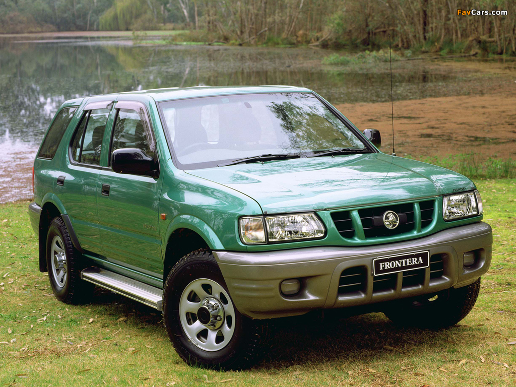 Holden Frontera 1998–2002 photos (1024 x 768)