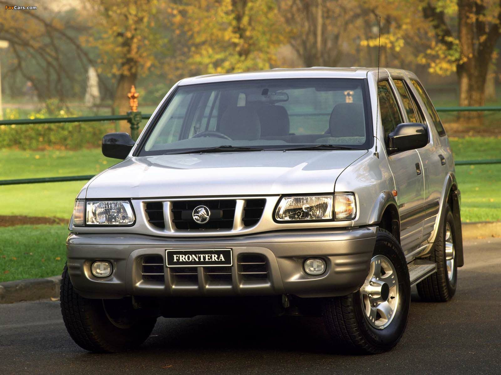 Holden Frontera 1998–2002 wallpapers (1600 x 1200)