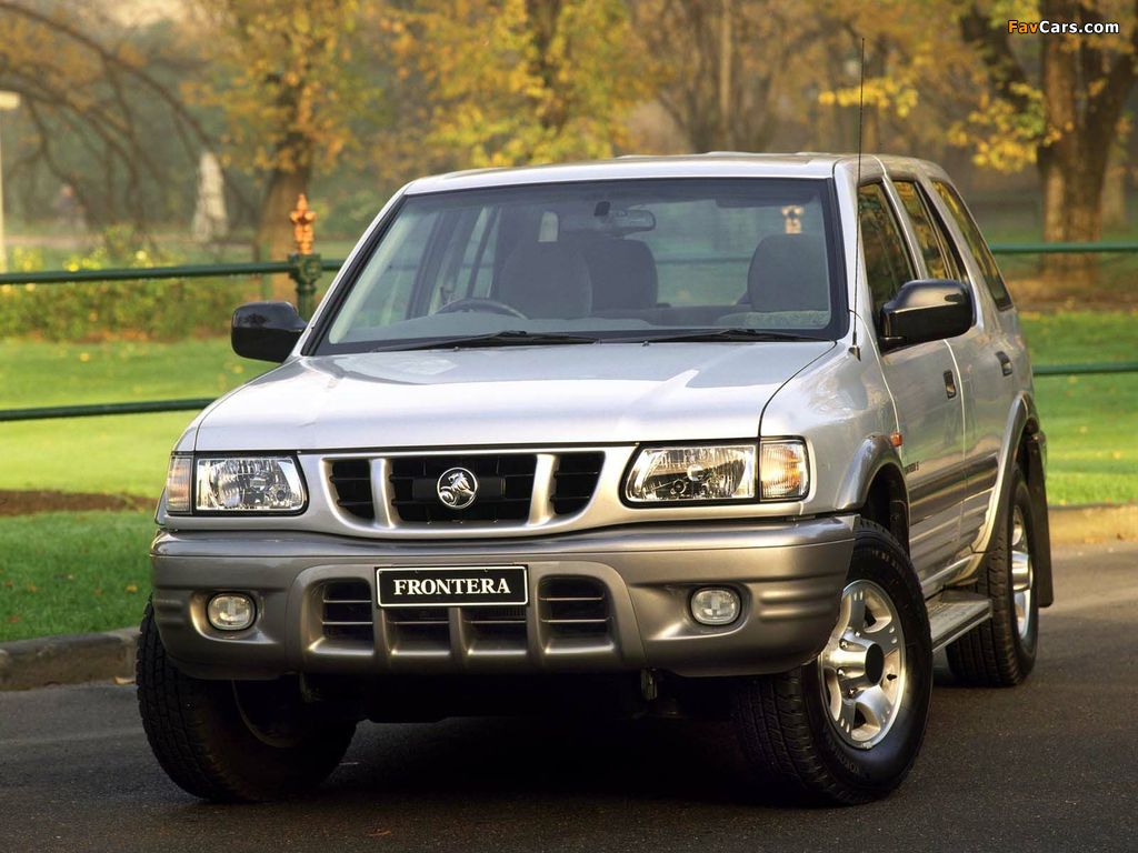 Holden Frontera 1998–2002 wallpapers (1024 x 768)