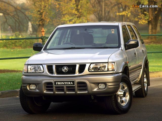 Holden Frontera 1998–2002 wallpapers (640 x 480)