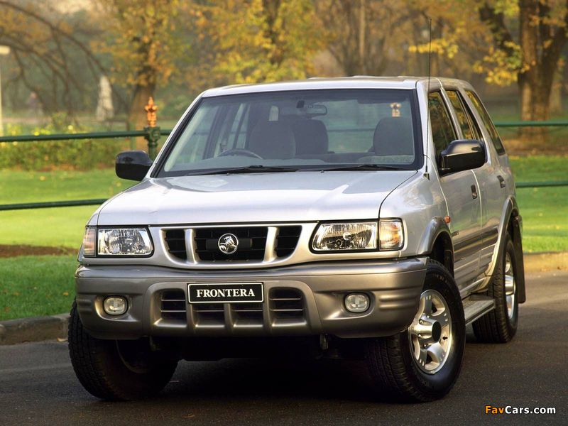 Holden Frontera 1998–2002 wallpapers (800 x 600)