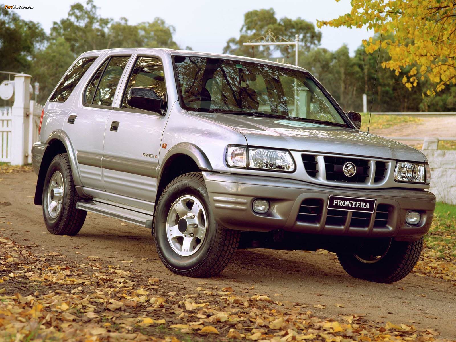 Holden Frontera 1998–2002 wallpapers (1600 x 1200)