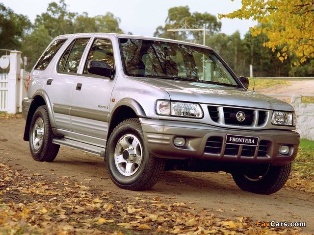 Holden Frontera 1998–2002 wallpapers (640 x 480)