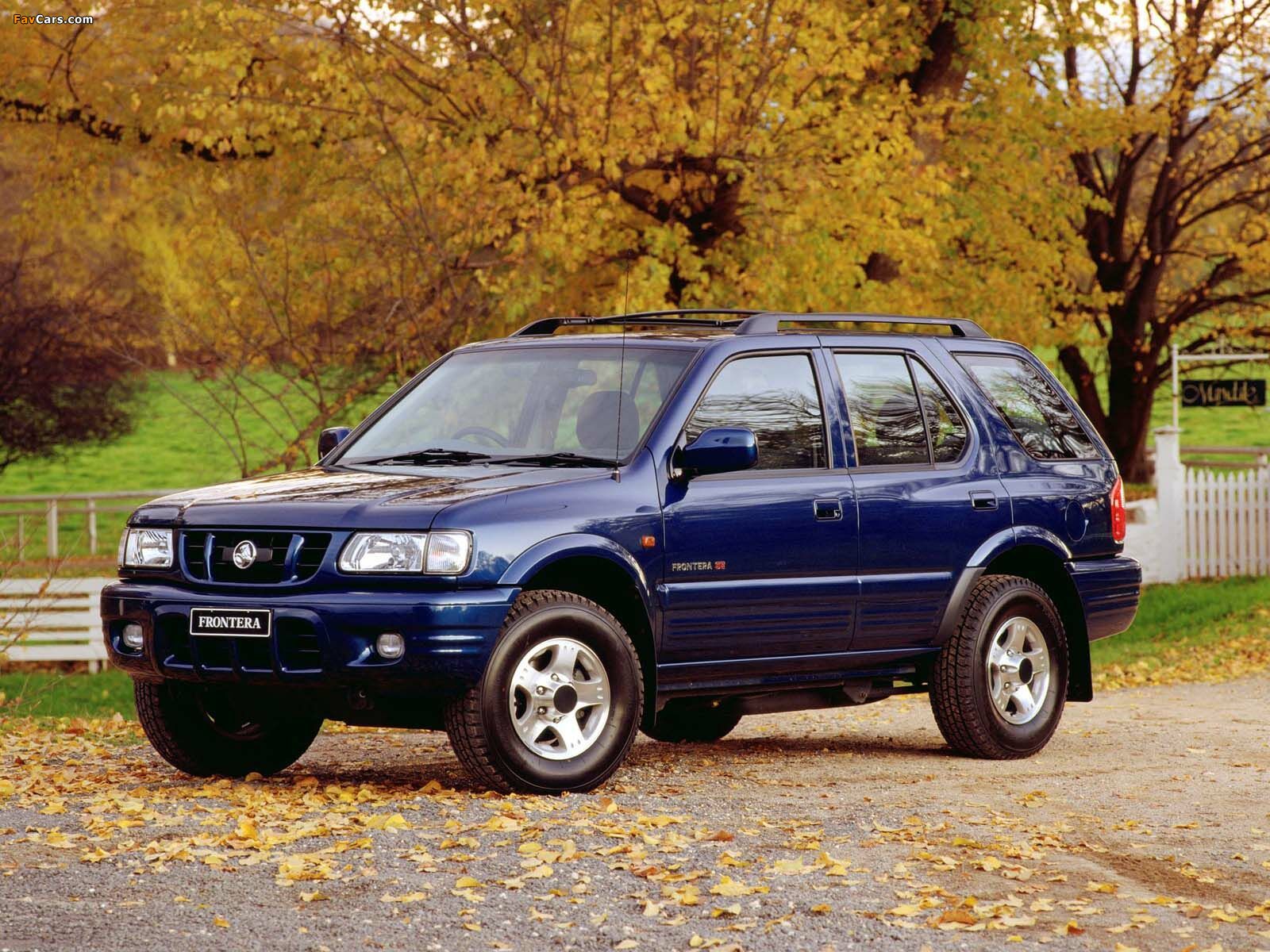 Photos of Holden Frontera 1998–2002 (1600 x 1200)