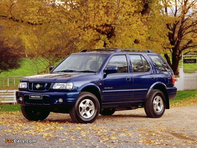 Photos of Holden Frontera 1998–2002 (640 x 480)