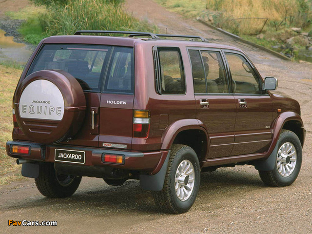 Photos of Holden Jackaroo 5-door 2001–03 (640 x 480)