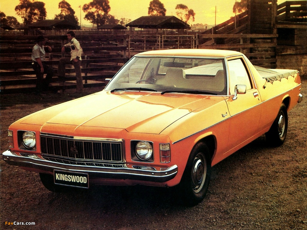 Holden Kingswood Ute (HX) 1976–77 photos (1024 x 768)
