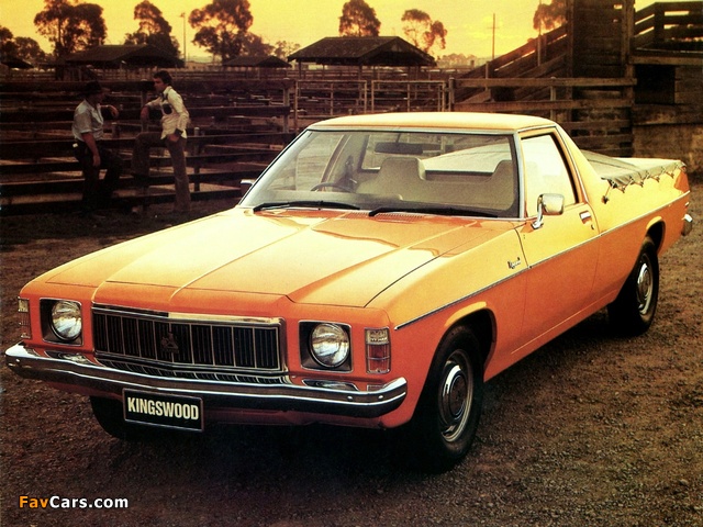 Holden Kingswood Ute (HX) 1976–77 photos (640 x 480)
