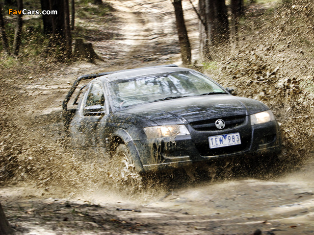 Holden VZ One Tonner Cross 6 2005 wallpapers (640 x 480)