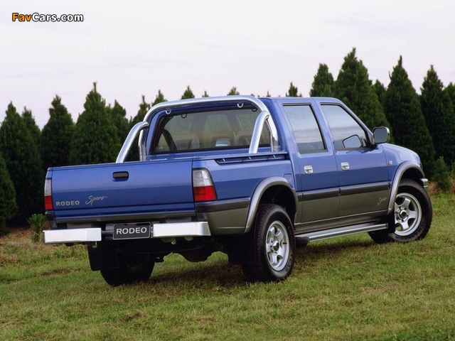 Holden Rodeo Dual Cab 1998–2003 images (640 x 480)