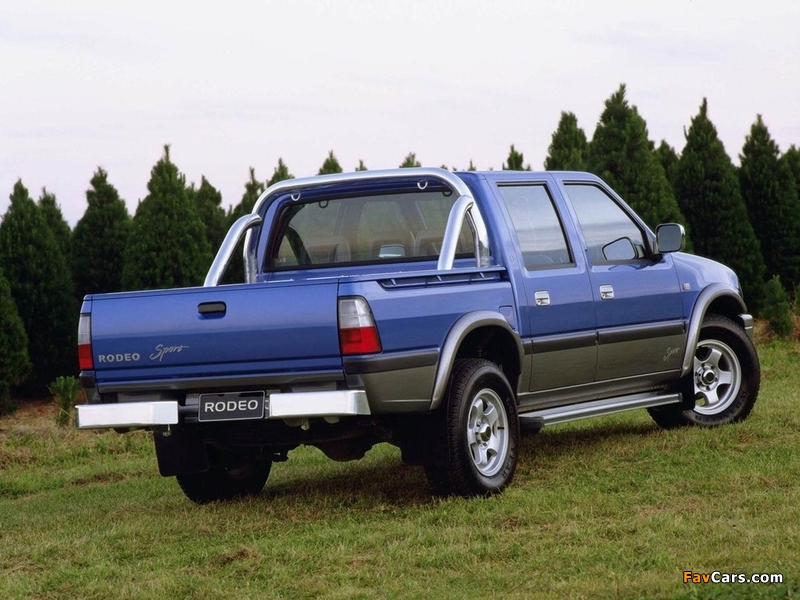 Holden Rodeo Dual Cab 1998–2003 images (800 x 600)