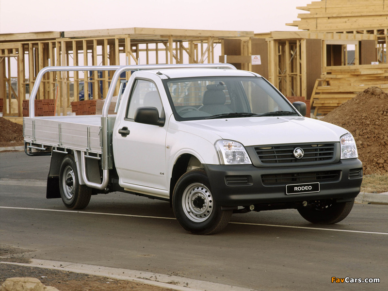 Holden Rodeo Single Chassis Cab 2003–06 images (800 x 600)