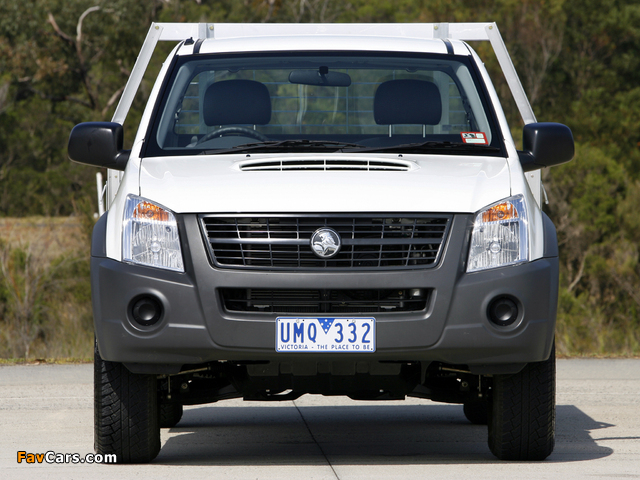 Holden Rodeo Single Chassis Cab 2003–06 wallpapers (640 x 480)