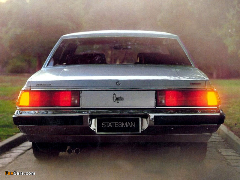 Holden WB Statesman Caprice 1980–84 images (800 x 600)