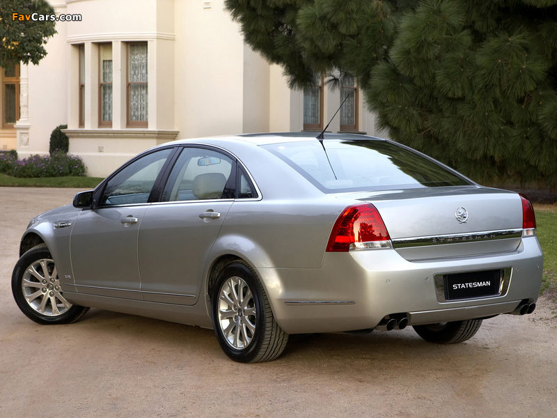 Holden Statesman (WM) 2006–10 photos (800 x 600)