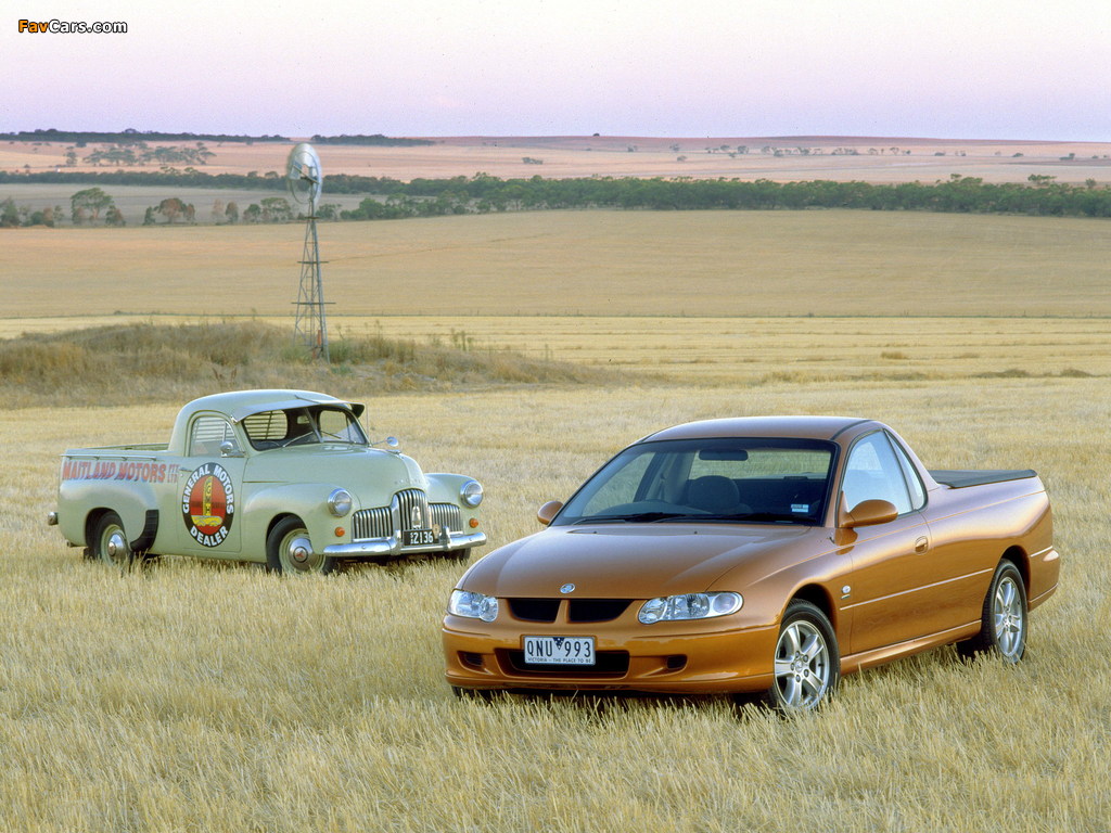 Holden FX Ute 1948-53 & VU Ute 2000-02 pictures (1024 x 768)