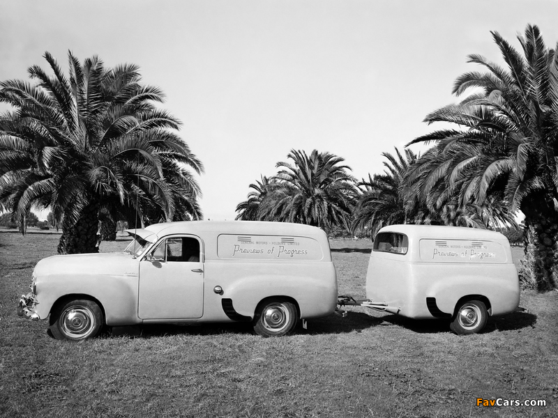 Holden FJ Ute Delivery Panel Van 1953–56 images (800 x 600)