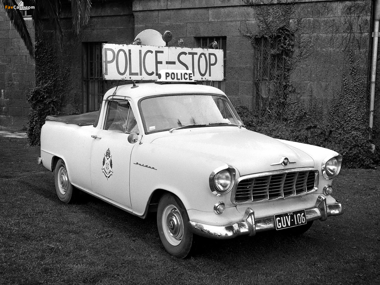 Holden FE Ute Police 1957–58 pictures (1280 x 960)