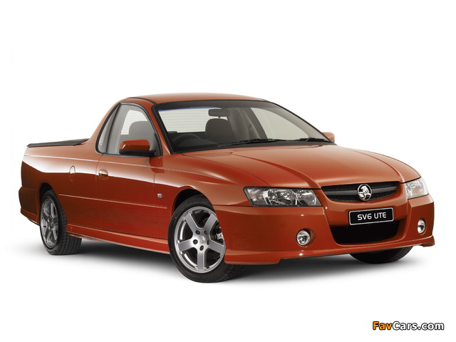 Holden Ute SV6 (VZ) 2004–07 wallpapers (640 x 480)