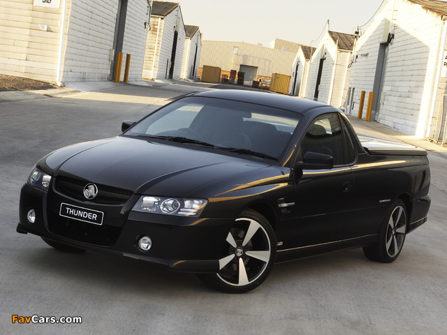 Holden Ute SS Thunder (VZ) 2006–07 photos (640 x 480)