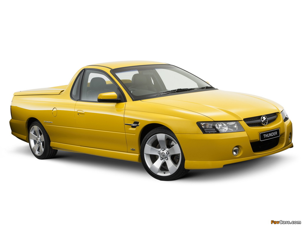 Holden Ute SS Thunder (VZ) 2006–07 pictures (1024 x 768)