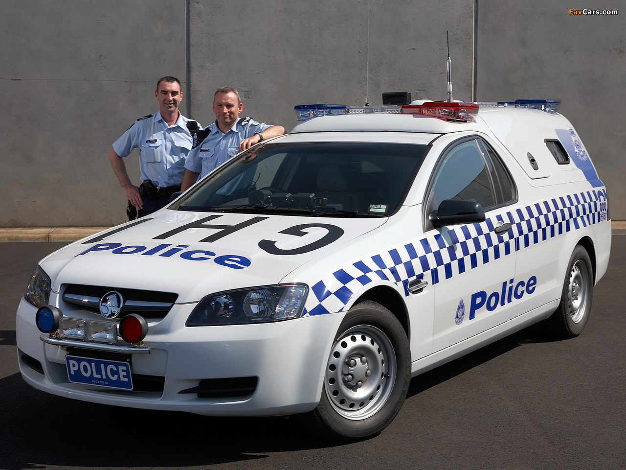 Holden Omega Ute Police (VE) 2007–10 photos (1280 x 960)