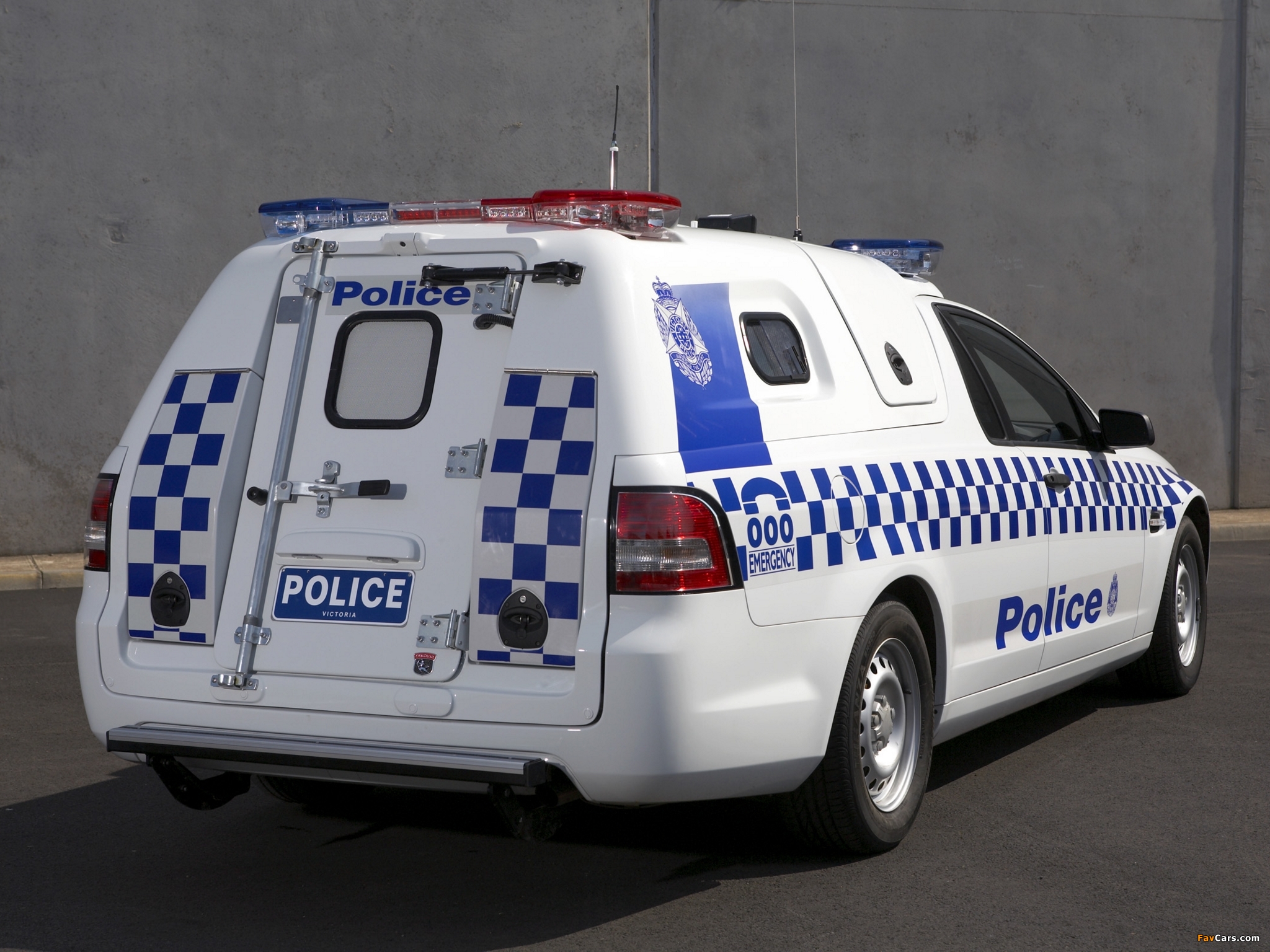 Holden Omega Ute Police (VE) 2007–10 photos (2048 x 1536)