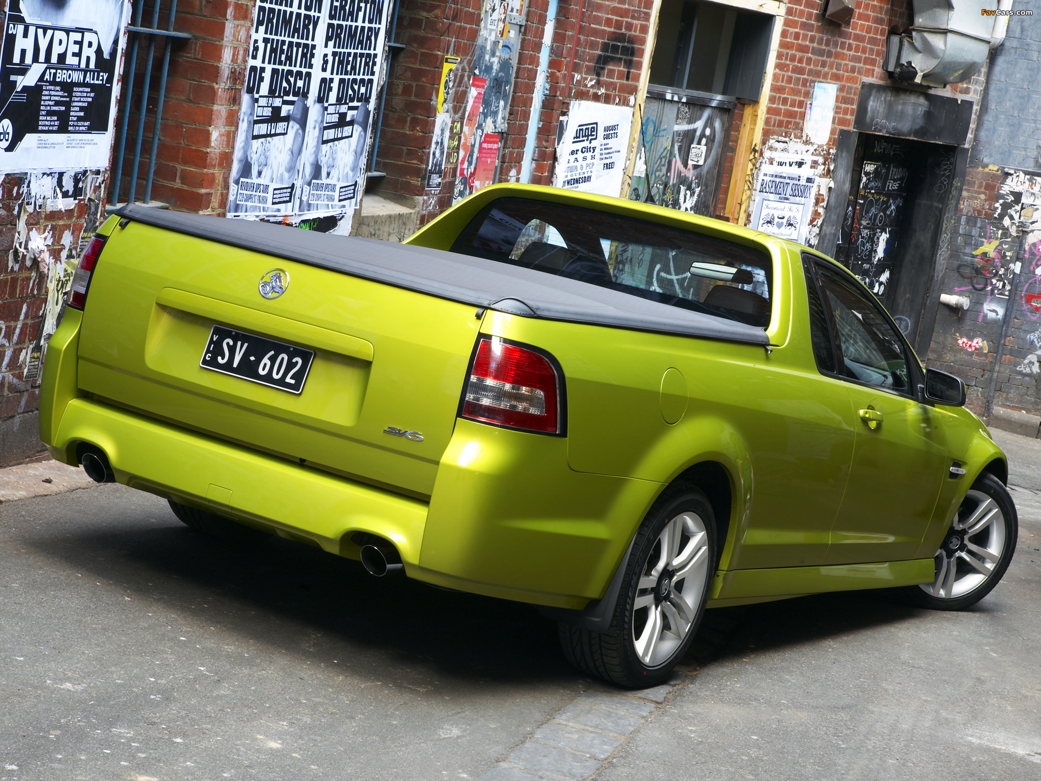 Holden Ute SV6 (VE) 2007–10 photos (2048 x 1536)
