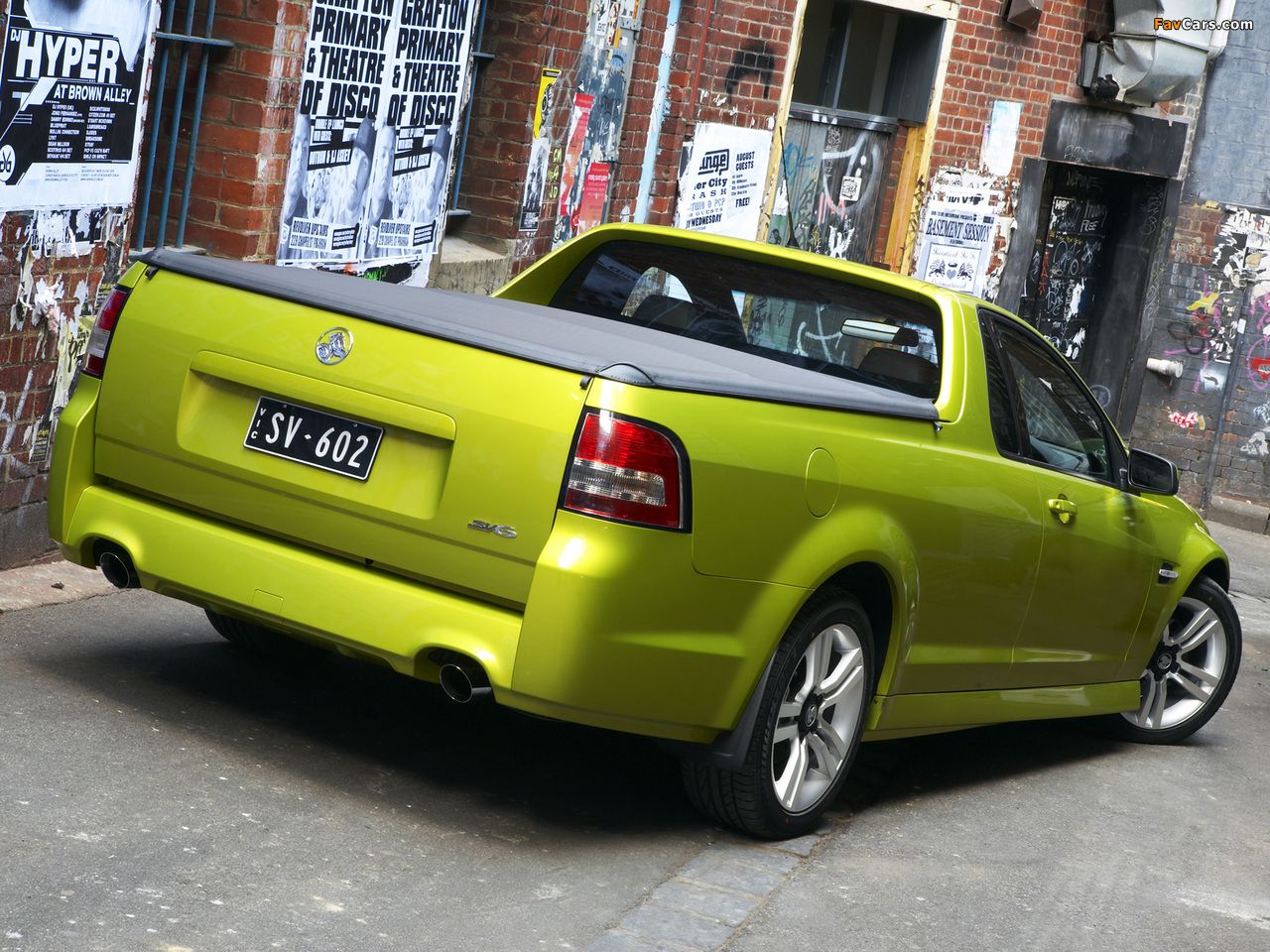 Holden Ute SV6 (VE) 2007–10 photos (1280 x 960)