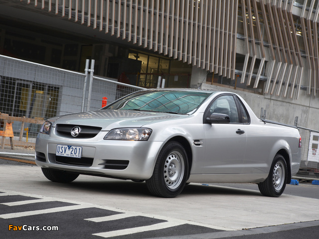 Holden Omega Ute (VE) 2007–10 photos (640 x 480)