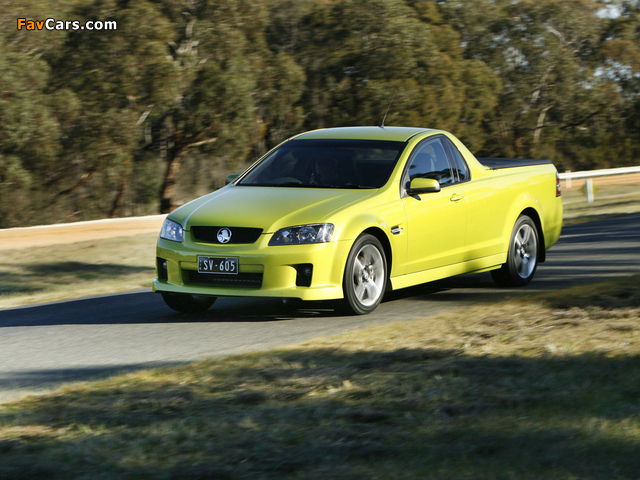 Holden Ute SV6 (VE) 2007–10 pictures (640 x 480)