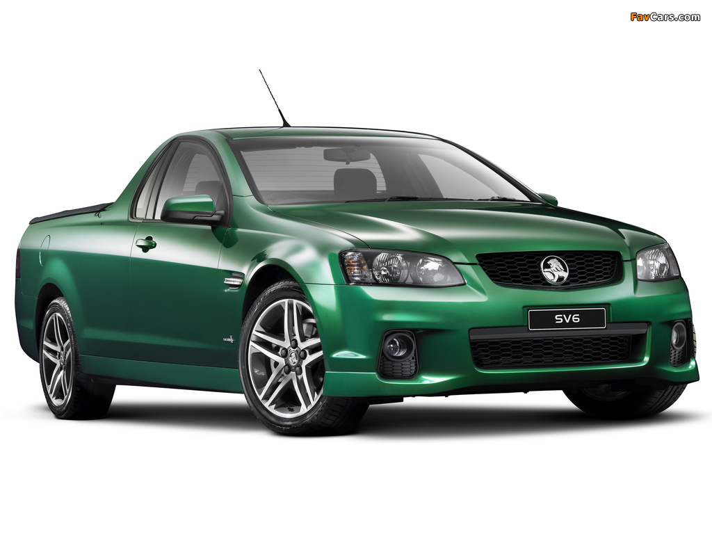 Holden Ute SV6 (VE) 2010–13 photos (1024 x 768)