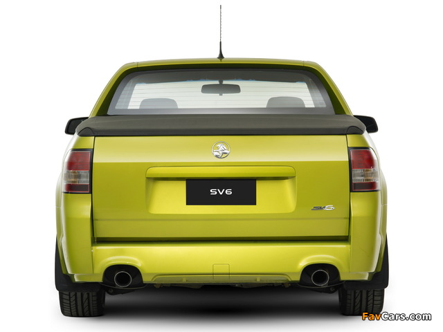 Images of Holden Ute SV6 (VE) 2007–10 (640 x 480)