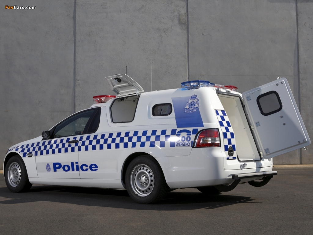 Images of Holden Omega Ute Police (VE) 2007–10 (1024 x 768)