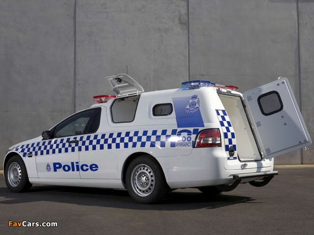 Images of Holden Omega Ute Police (VE) 2007–10 (640 x 480)