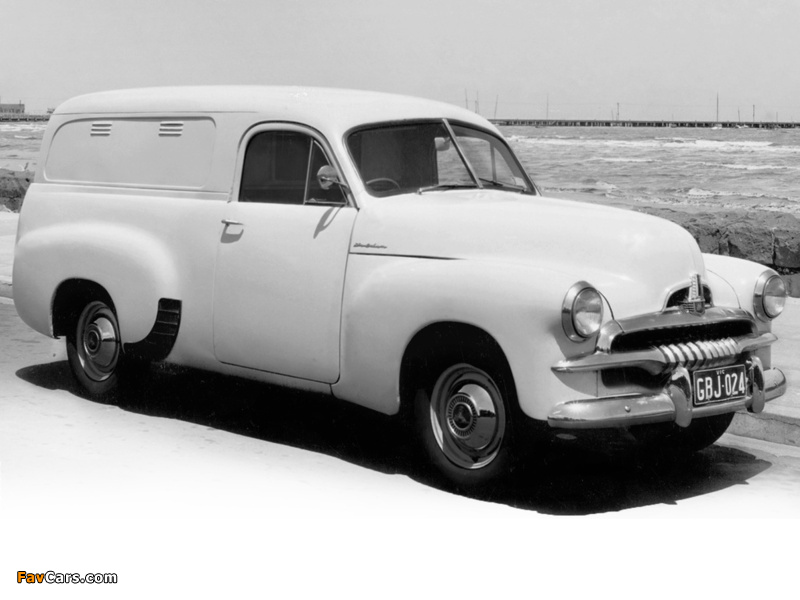 Photos of Holden FJ Ute Delivery Panel Van 1953–56 (800 x 600)