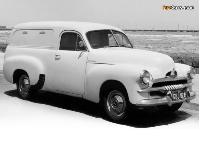 Photos of Holden FJ Ute Delivery Panel Van 1953–56 (640 x 480)