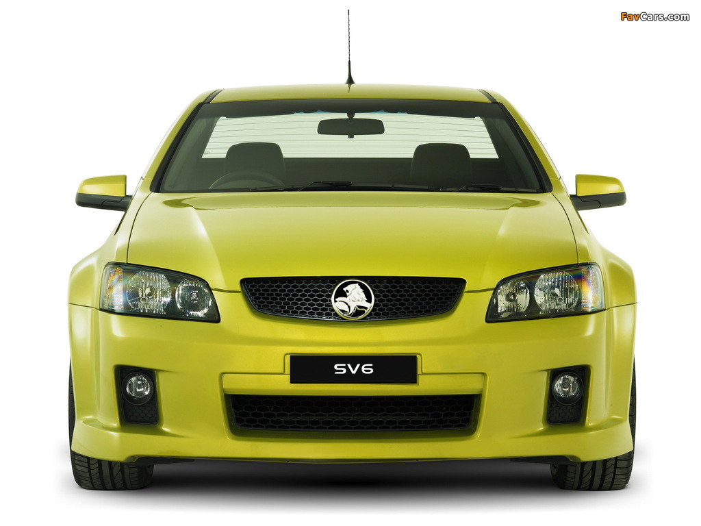 Photos of Holden Ute SV6 (VE) 2007–10 (1024 x 768)