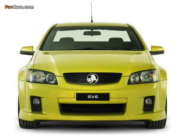 Photos of Holden Ute SV6 (VE) 2007–10 (640 x 480)