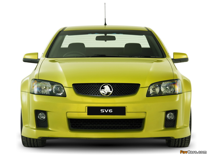 Photos of Holden Ute SV6 (VE) 2007–10 (800 x 600)