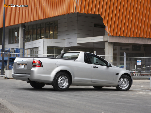 Holden Omega Ute (VE) 2007–10 wallpapers (640 x 480)