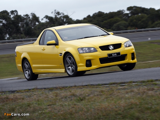 Holden Ute SV6 (VE) 2010–13 wallpapers (640 x 480)